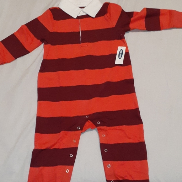 Baby Striped Bodysuit - Picture 1 of 2